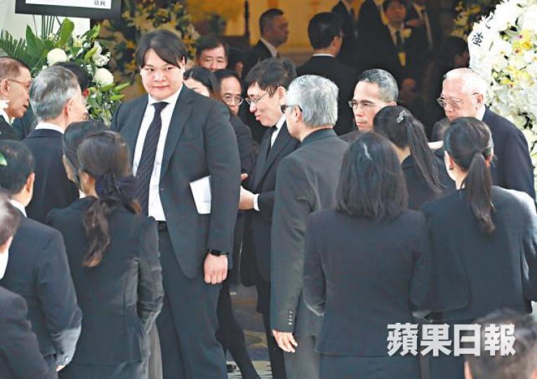 郭炳湘長子郭基俊上月獲委任為郭氏學者協會董事。資料圖片