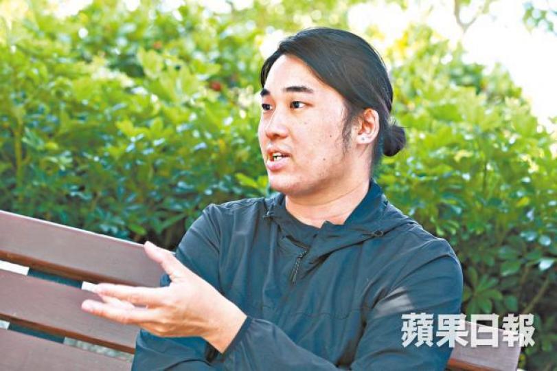 身為原居民卻反丁權，廖偉濂仍決意說出過往在原居民中少有的意見。王子俊攝