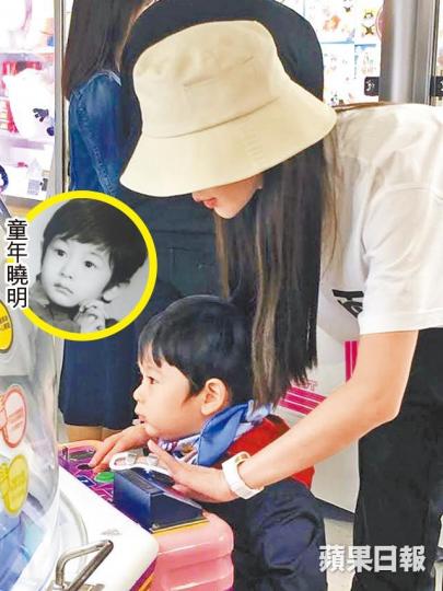 【單拖湊仔】Baby（右）獨自湊仔，身邊未見有工人或助手。讀者提供圖片
