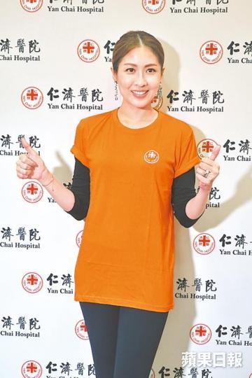 陳敏之因氣管不適，要和兩歲愛兒雷冬至隔離。

