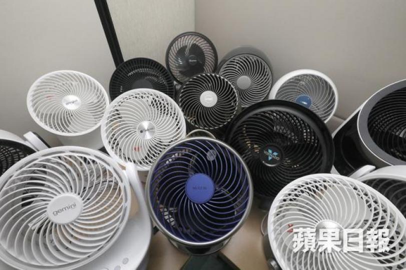 消委會測試市面14款循環扇,一半未達安全標準。 消委會測試市面14款循環扇,一半未達安全標準。