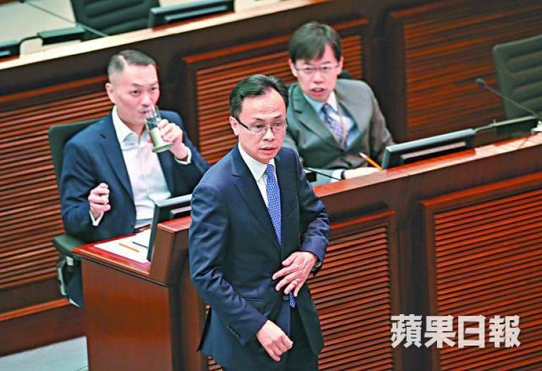 政制及內地事務局局長聶德權 政制及內地事務局局長聶德權
