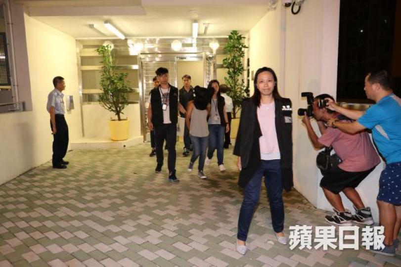 被告肖賢庄（蒙頭者）患有精神分裂症。