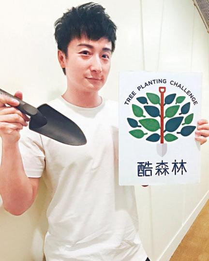 方力申表示希望透過拍宣傳片，讓大眾關注氣候變化問題。