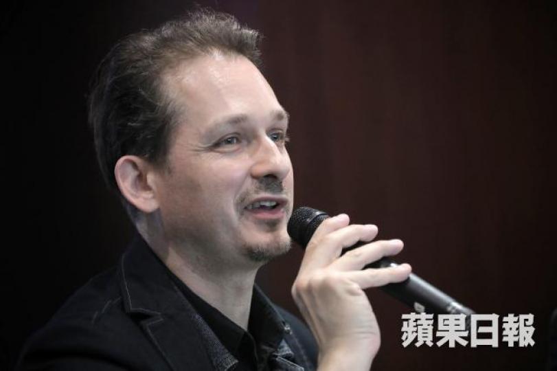 無國界記者東亞辦事處執行長艾瑋昂指出，《逃犯條例》修訂一旦通過，會影響香港新聞自由排名。何頴賢攝