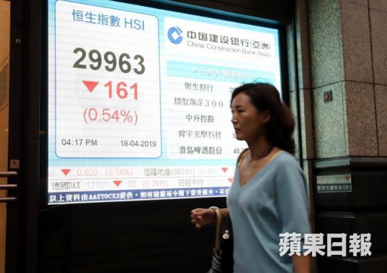 港股經過第一季之後,升吓升吓又返去三萬點,唔少人又心郁郁。資料圖片
港股經過第一季之後,升吓升吓又返去三萬點,唔少人又心郁郁。資料圖片