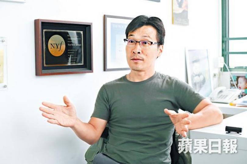前新聞記者吳曉東透過眾籌成立新聞通訊社FactWire。 資料圖片 前新聞記者吳曉東透過眾籌成立新聞通訊社FactWire。 資料圖片