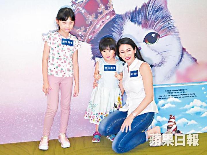 Crisel指拍戲要花時間和努力,所以要小休一下。 Crisel指拍戲要花時間和努力,所以要小休一下。