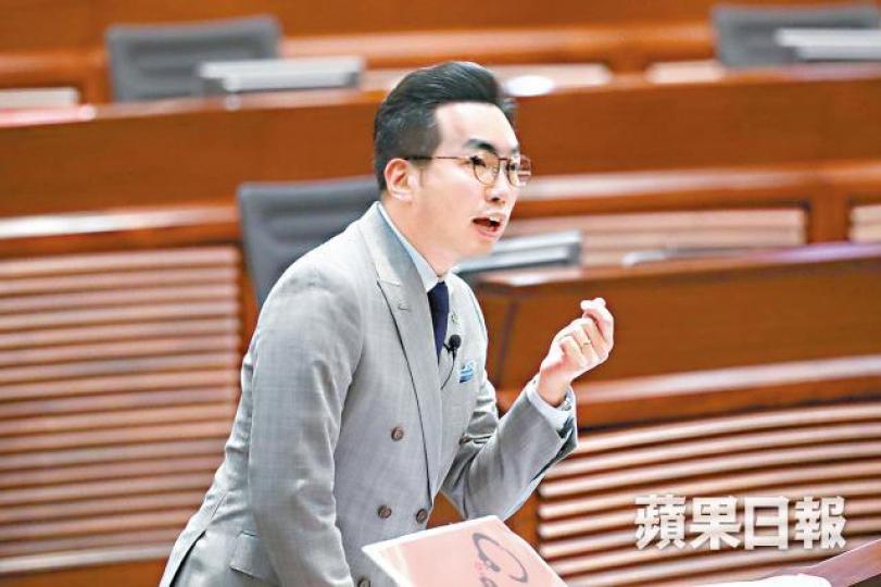 楊岳橋質疑當局會根據甚麼標準移除未經法庭裁定屬違法的內容。鄧忍光指「只轉不評」含侮辱國歌成份片段或不會被起訴。資料圖片 楊岳橋質疑當局會根據甚麼標準移除未經法庭裁定屬違法的內容。鄧忍光指「只轉不評」含侮辱國歌成份片段或不會被起訴。資料圖片