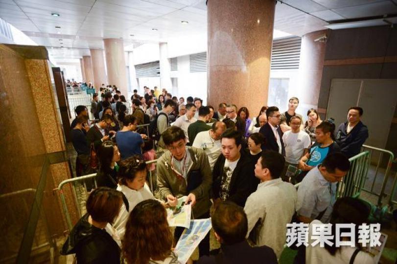上周末一手樓銷情逾1,100伙,多個新盤銷情理想。 資料圖片 上周末一手樓銷情逾1,100伙,多個新盤銷情理想。 資料圖片
