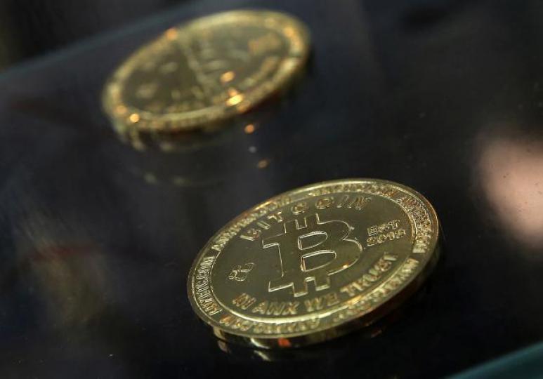 比特幣價格向上。 比特幣價格向上。