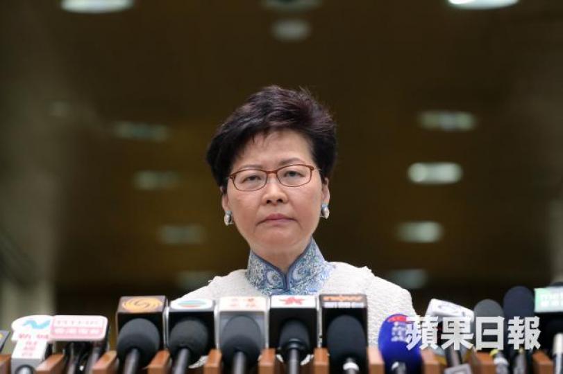 最新民調顯示,市民對林鄭的評分跌至44.3分。資料圖片 最新民調顯示,市民對林鄭的評分跌至44.3分。資料圖片
