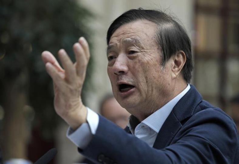 華為董事長任正非表示，華為早已有Plan B，芯片及手機運作系統已經有自主的替代產品。資料圖片