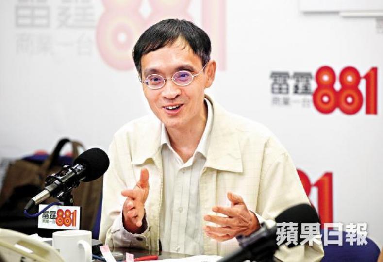 陳弘毅昨指送中惡法很大機會在今個立法年度通過。李潤芳攝
陳弘毅昨指送中惡法很大機會在今個立法年度通過。李潤芳攝
