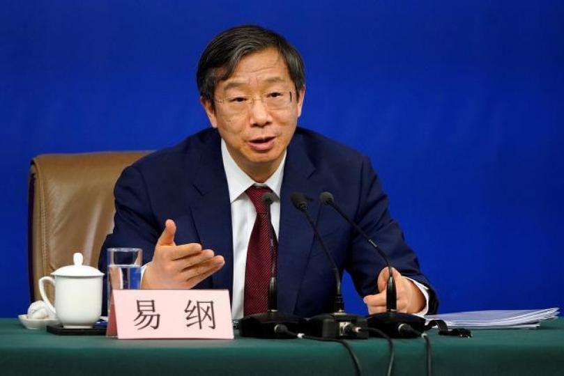 人行行長易綱話「有巨大空間減息降準」,令人仔應聲向下,如日內插穿7算引發恐慌,應是否極泰來之時。 資料圖片
人行行長易綱話「有巨大空間減息降準」,令人仔應聲向下,如日內插穿7算引發恐慌,應是否極泰來之時。 資料圖片