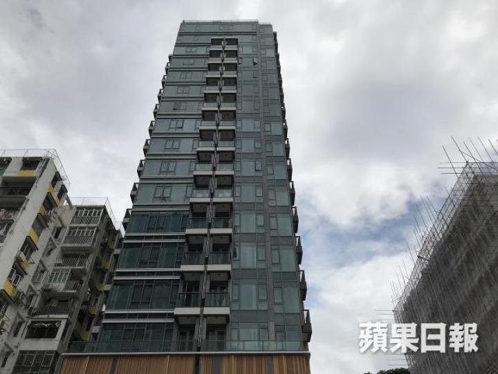 內房福晟旗下單幢樓晟林。資料圖片
