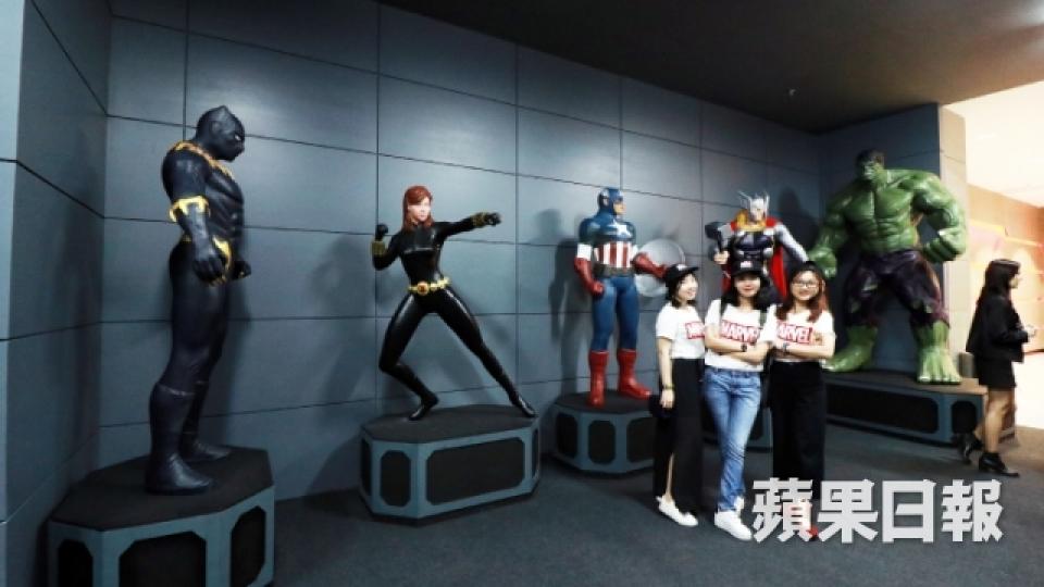 試玩Marvel體驗館 記者: 中伏多過好玩5