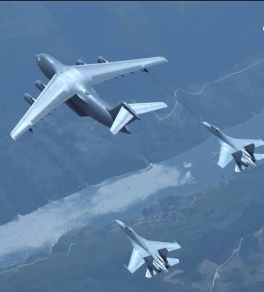 運油20，中國新一代空中加油機...