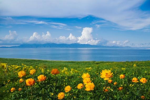 賽里木湖古稱「淨海」...