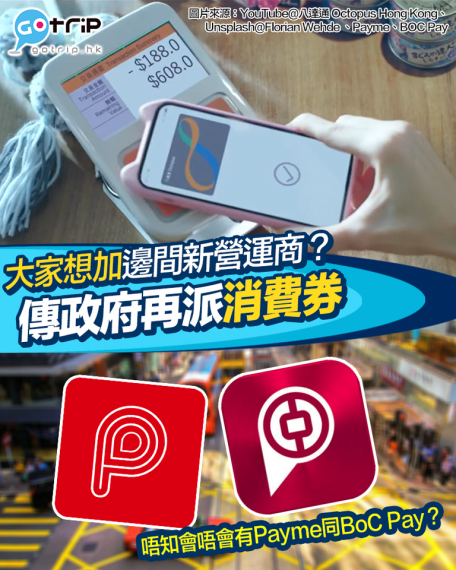 政府有機會再次派發消費券...