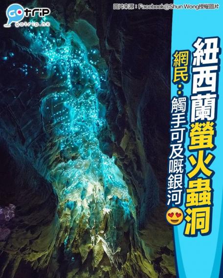 紐西蘭嘅螢火蟲洞實在太靚啦...