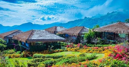擁有明信片般的美景......