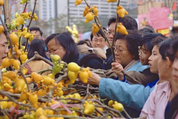 2023年的農曆年宵市場開始...
