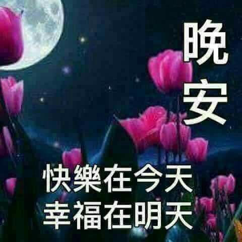 快樂幸福
送給你
朋友晚安！...