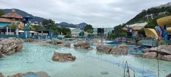 今天下午的海洋公園半天游...
