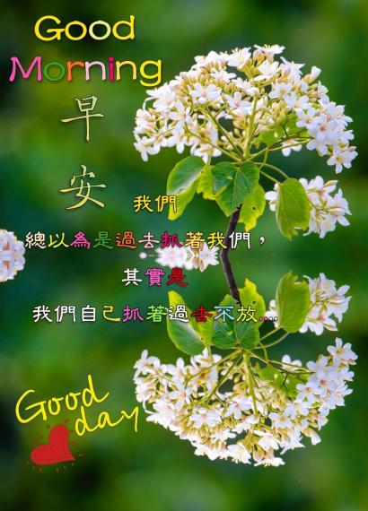各位朋友早安，
時光如水，
如果安好，
便覺甜美！...