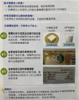 如何選購豆腐
攝取足夠的鈣質有助鞏固骨骼,預防骨質疏鬆。50歲或以上的成年人的每日建議攝取量為1000-1300毫克。選購豆腐要注意食物成份和營養標韱。... 如何選購豆腐
攝取足夠的鈣質有助鞏固骨骼,預防骨質疏鬆。50歲或以上的成年人的每日建議攝取量為1000-1300毫克。選購豆腐要注意食物成份和營養標韱。...