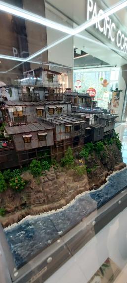 摩星嶺木屋區
微型藝術展...