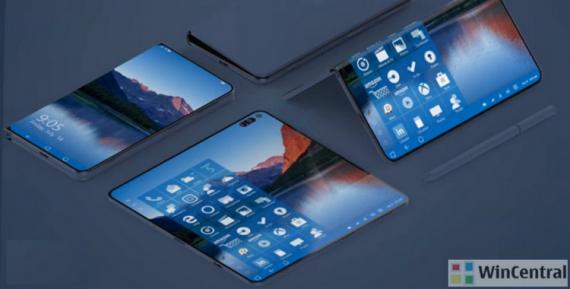 Microsoft Surface Phone 將應用摺疊屏幕 Microsoft Surface Phone 將應用摺疊屏幕